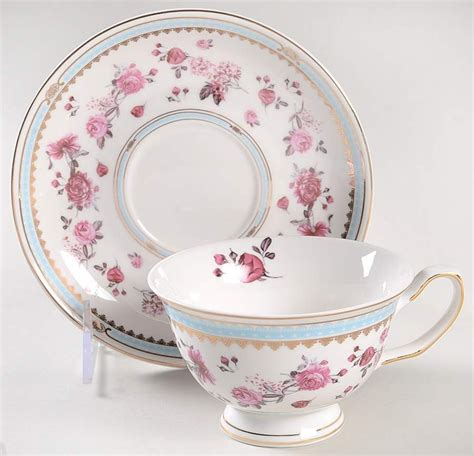 Grace Teaware Rose Chintz Floral 8 oz Porcelain Tea Cup and Saucer Set of 2 NEW. . Graces teaware